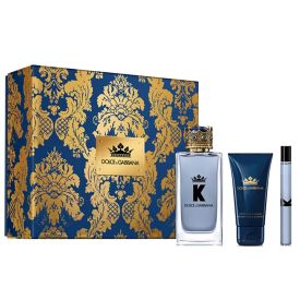 K 3 Pcs Gift Set by Dolce&Gabbana 3 Pieces Gift Set for Men