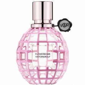 Flowerbomb La Vie En Rose by Viktor & Rolf 1.7 Oz Eau de Toilette Sparkling Spray for Women