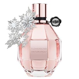 Flowerbomb Snowflakes Holiday Limited Edition by Viktor & Rolf 3.4 Oz Eau de Parfum Spray for Women