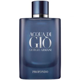 Acqua Di Gio Profondo by Giorgio Armani 4.2 Oz Eau de Parfum Spray for Men