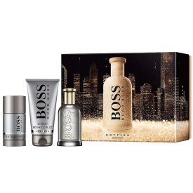 Boss Bottled Eau de Parfum Gift Set by Hugo Boss 3 Pieces Gift Set for Men