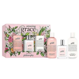 Amazing Grace 3-Pc Fragrance Set by Philosophy 3 Pieces Set for Women 