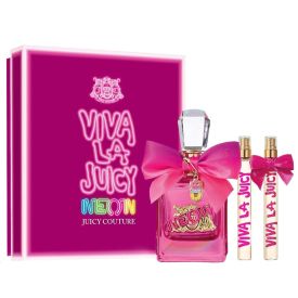 Viva La Juicy Neon 3 Pcs Gift Set by Juicy Couture 3 Pieces Gift Set for Women