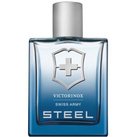 Swiss Army Steel by Victorinox 3.4 Oz Eau de Toilette Spray for Men