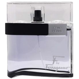 F Black by Salvatore Ferragamo 3.4 Oz Eau de Toilette Spray for Men