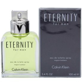 Eternity for Men by Calvin Klein 3.4 Oz Eau de Toilette Spray for Men