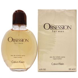 Obsession for Men by Calvin Klein 4 Oz Eau de Toilette Spray for Men