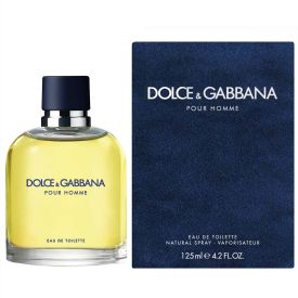 Dolce&Gabbana Pour Homme by Dolce&Gabbana 4.2 Oz Eau de Toilette Spray for Men