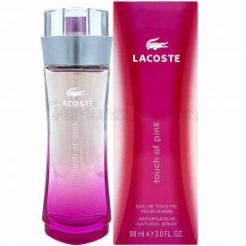 Touch Of Pink by Lacoste 3 Oz Eau de Toilette Spray for Women
