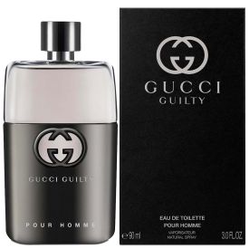 Guilty Pour Homme Eau de Toilette by Gucci 3 Oz Spray for Men