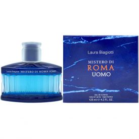 Mistero Di Roma Uomo by Laura Biagiotti 4.2 Oz Eau de Toilette Spray for Men