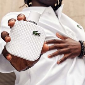 Eau De Lacoste L.12.12 Blanc Eau de Toilette by Lacoste 3.4 Oz Spray for Men