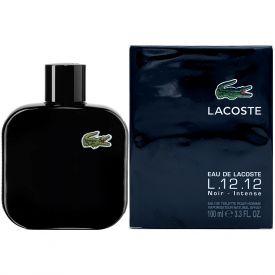 Eau de Lacoste L.12.12 Noir Intense by Lacoste 3.4 Oz Eau de Toilette Spray for Men