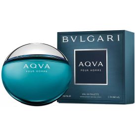 Aqva Pour Homme by Bvlgari 3.4 Oz Eau de Toilette Spray for Men