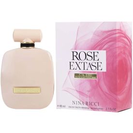 Rose Extase by Nina Ricci 3.4 Oz Eau de Toilette Spray for Women