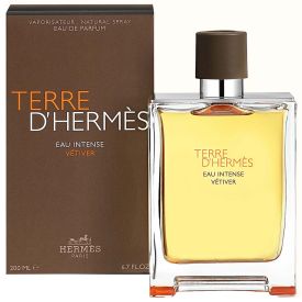 Terre D'Hermes Eau Intense Vetiver by Hermes 6.7 Oz Eau de Parfum Spray for Men