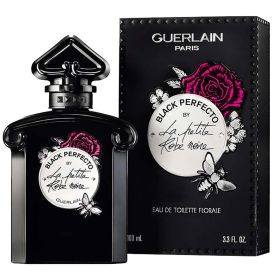 Black Perfecto La Petite Robe Noire Floral by Guerlain 3.4 Oz Eau de Toilette Spray for Women