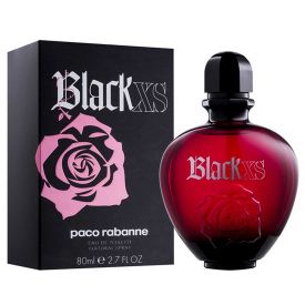 Black XS Pour Elle by Paco Rabanne 2.7 Oz Eau de Toilette Spray for Women