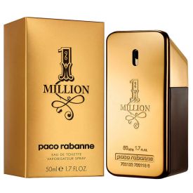 1 Million by Paco Rabanne 1.7 Oz Eau de Toilette Spray for Men