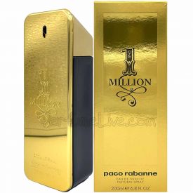 1 Million by Paco Rabanne 6.7 Oz Eau de Toilette Spray for Men