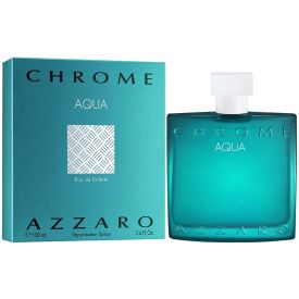 Chrome Aqua by Azzaro 3.4 Oz Eau de Toilette Spray for Men