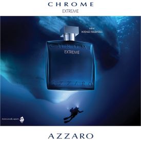 Chrome Extreme by Azzaro 3.4 Oz Eau de Parfum Spray for Men