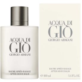 Acqua Di Gio After Shave Balm by Giorgio Armani 3.4 Oz for Men