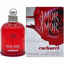 Amor Amor by Cacharel 3.4 Oz Eau de Toilette Spray for Women