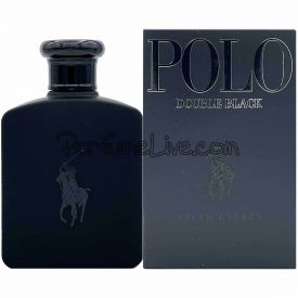 Polo Double Black by Ralph Lauren 4.2 Oz Eau de Toilette Spray for Men