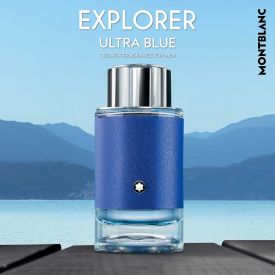 Explorer Ultra Blue by Montblanc 3.3 Oz Eau de Parfum Spray for Men