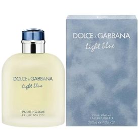 Light Blue Pour Homme by Dolce & Gabbana 6.7 Oz Eau de Toilette Spray for Men