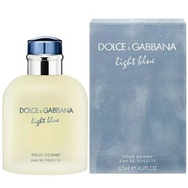 Light Blue Pour Homme by Dolce&Gabbana 4.2 Oz Eau de Toilette Spray for Men