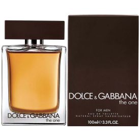 The One For Men by Dolce&Gabbana 3.4 Oz Eau de Toilette Spray for Men