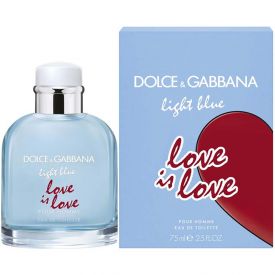 Light Blue Love is Love Pour Homme by Dolce&Gabbana 2.5 Oz Eau de Toilette Spray for Men