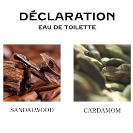 Declaration by Cartier 3.4 Oz Eau de Toilette Spray for Men