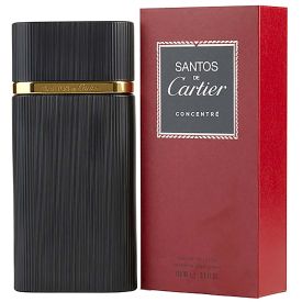 Santos De Cartier Concentree by Cartier 3.4 Oz Eau de Toilette Spray for Men