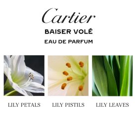 Baiser Vole Eau de Parfum by Cartier 3.4 Oz Spray for Women