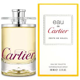 Eau de Cartier Zeste de Soleil by Cartier 3.4 Oz Eau de Toilette Spray for Unisex