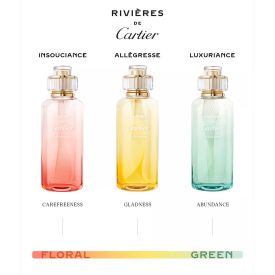 Rivieres De Cartier Allegresse by Cartier 3.4 Oz Eau de Toilette Spray for Unisex