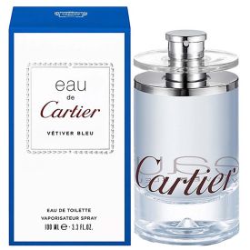 Eau De Cartier Vetiver Bleu by Cartier 3.3 Oz Eau de Toilette Spray for Unisex