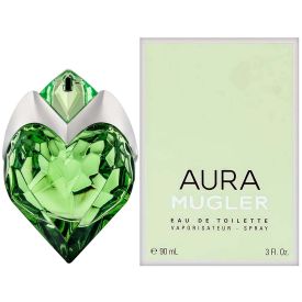 Aura Mugler Eau de Toilette by Mugler 3 Oz Spray for Women