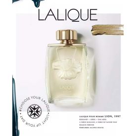 Lalique Pour Homme Lion by Lalique 4.2 Oz Eau de Toilette Spray for Men