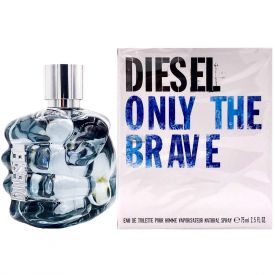 Only The Brave Pour Homme by Diesel 2.5 Oz Eau de Toilette Spray for Men