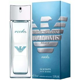 Emporio Armani Diamonds Rocks by Giorgio Armani 2.5 Oz Eau de Toilette Spray for Men