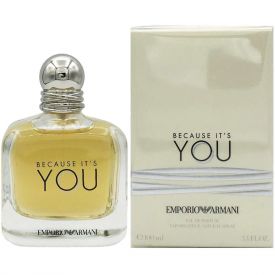 Emporio Armani Because It's You by Giorgio Armani 3.4 Oz Eau de Parfum Spray for Women