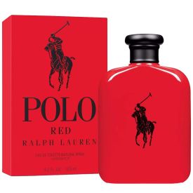 Polo Red Eau de Toilette by Ralph Lauren 4.2 Oz Spray for Men