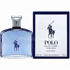 Polo Ultra Blue by Ralph Lauren 4.2 Oz Eau de Toilette Spray for Men
