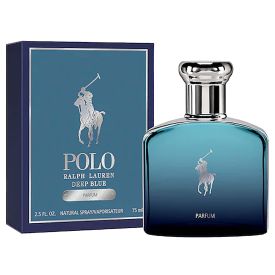Polo Deep Blue Parfum by Ralph Lauren 2.5 Oz Spray for Men