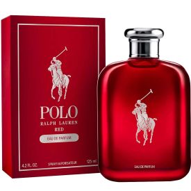 Polo Red Eau de Parfum by Ralph Lauren 4.2 Oz Spray for Men