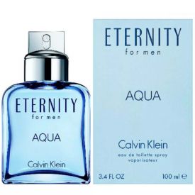 Eternity Aqua Men by Calvin Klein 3.4 Oz Eau de Toilette Spray for Men